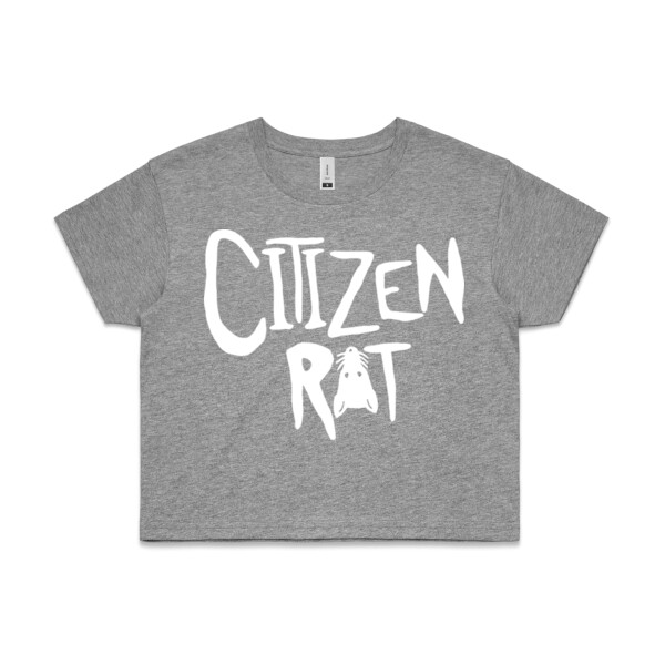 CLASSIC RAT CROP | WHITE LOGO Thumbnail